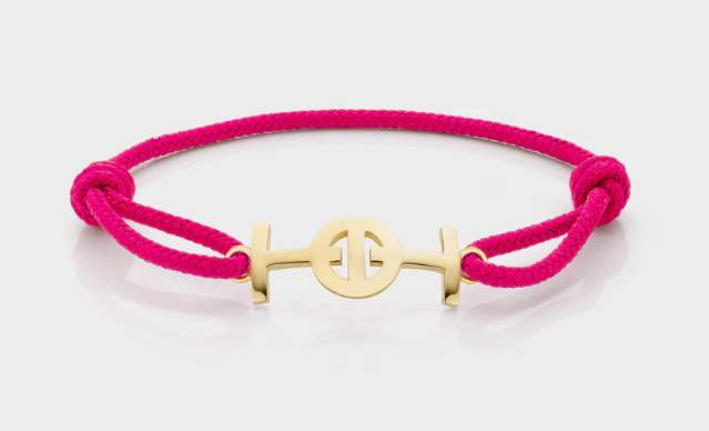 Toti Challenge Magenta Cord Bracelet