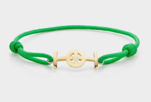 Toti Challenge Green Cord Bracelet