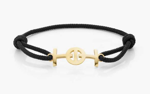 Toti Challenge Black Cord Bracelet