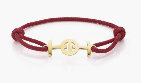 Toti Challenge Bordeaux Cord Bracelet