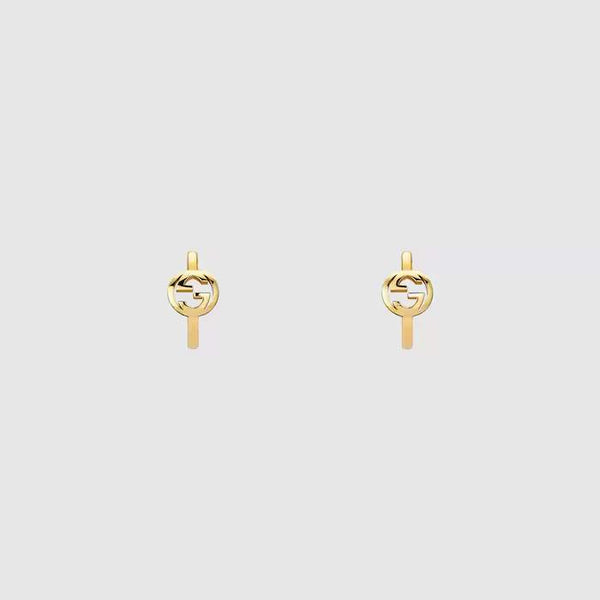 Gucci Interlocking G Hoop Earrings