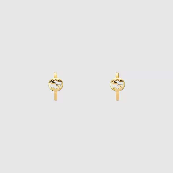 Gucci Interlocking G Hoop Earrings