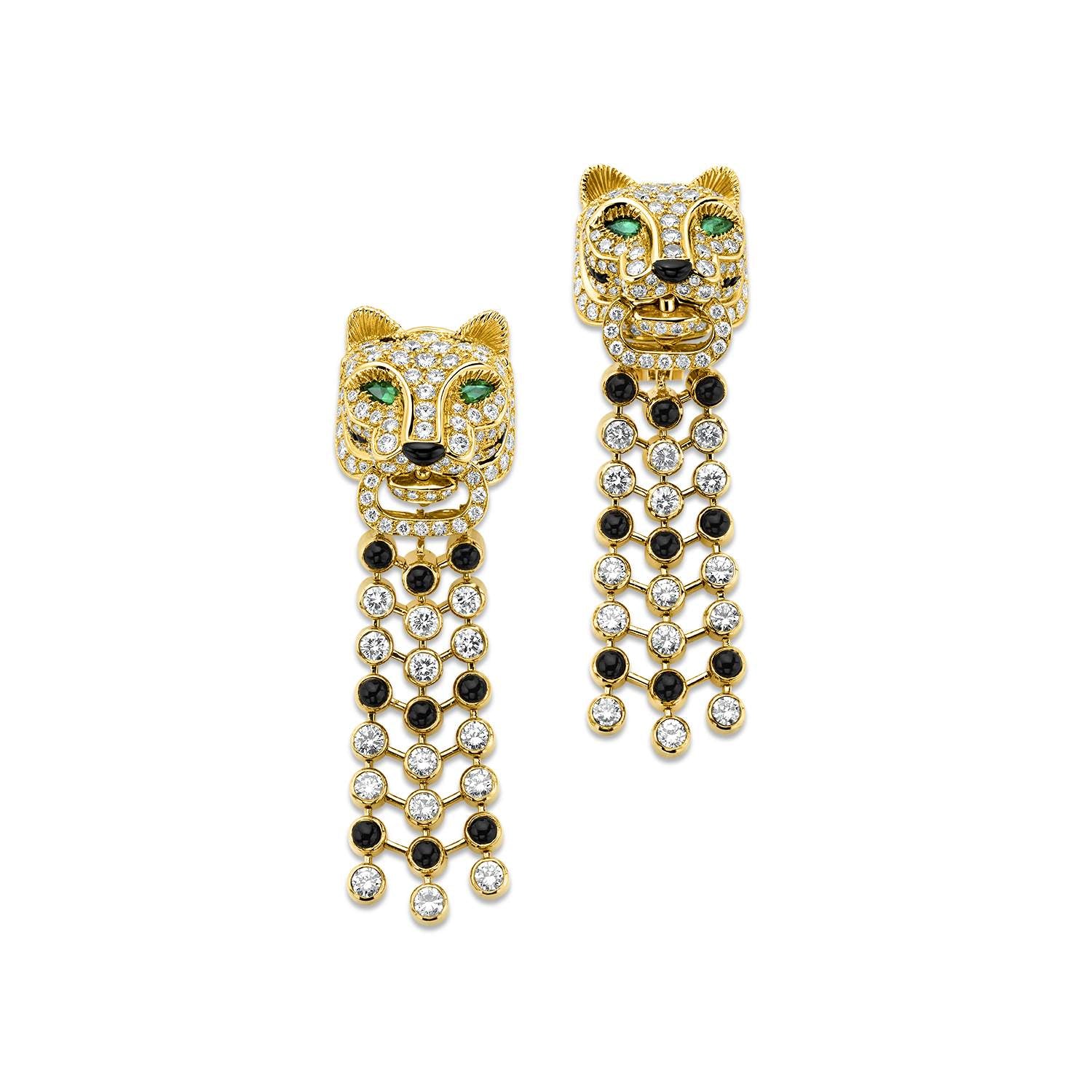 Tiger Waterfall Earrings