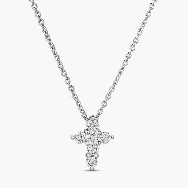 Roberto Coin Tiny Treasures Baby Cross Necklace