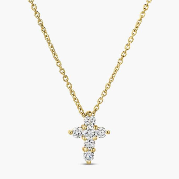 Roberto Coin Tiny Treasures Baby Cross Necklace