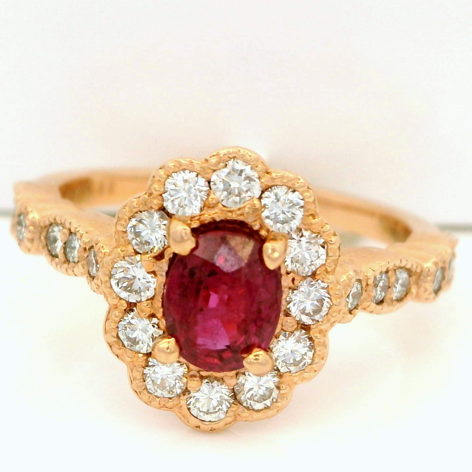 Ruby & Diamond Ring Provident Jewelery
