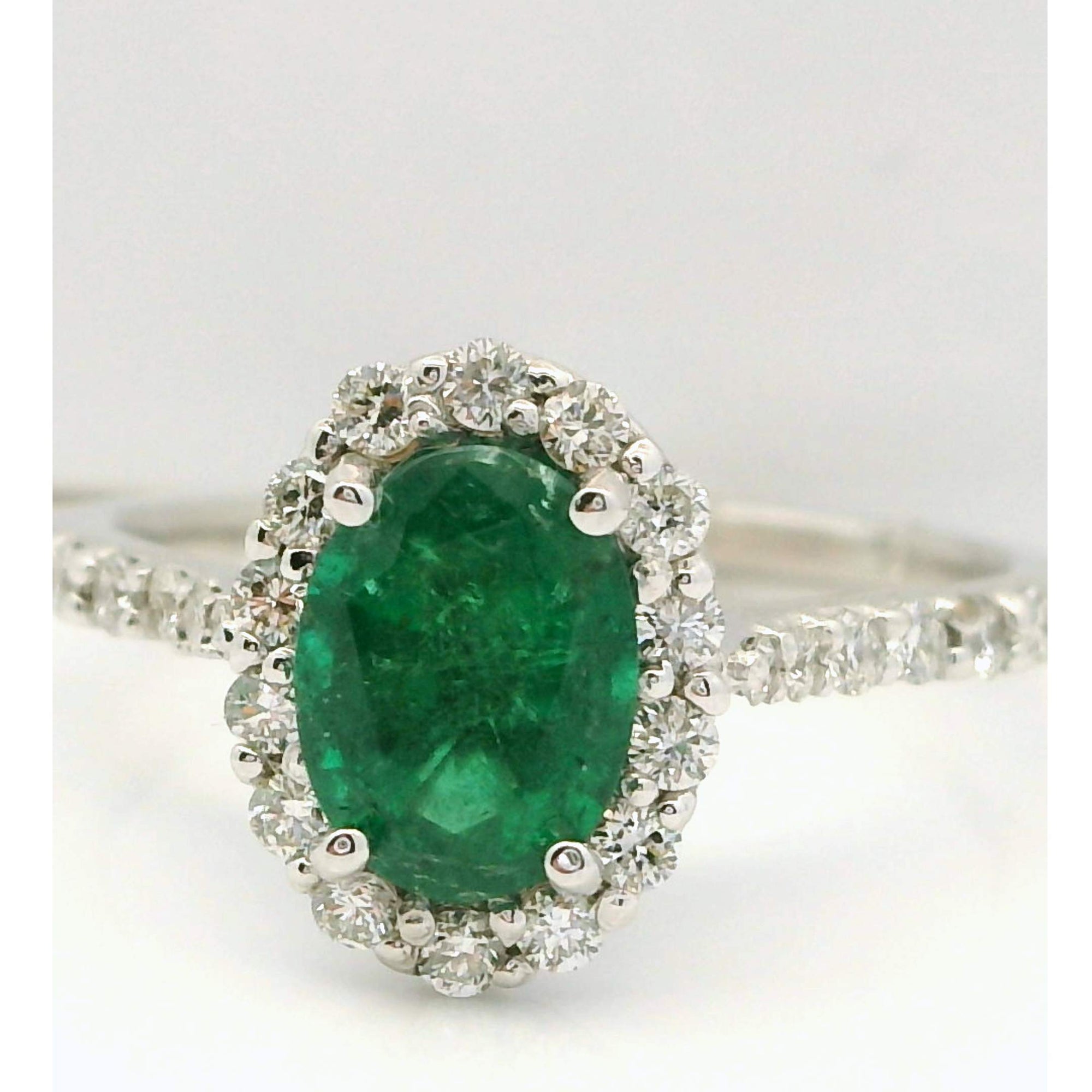 Emerald & Diamond Ring