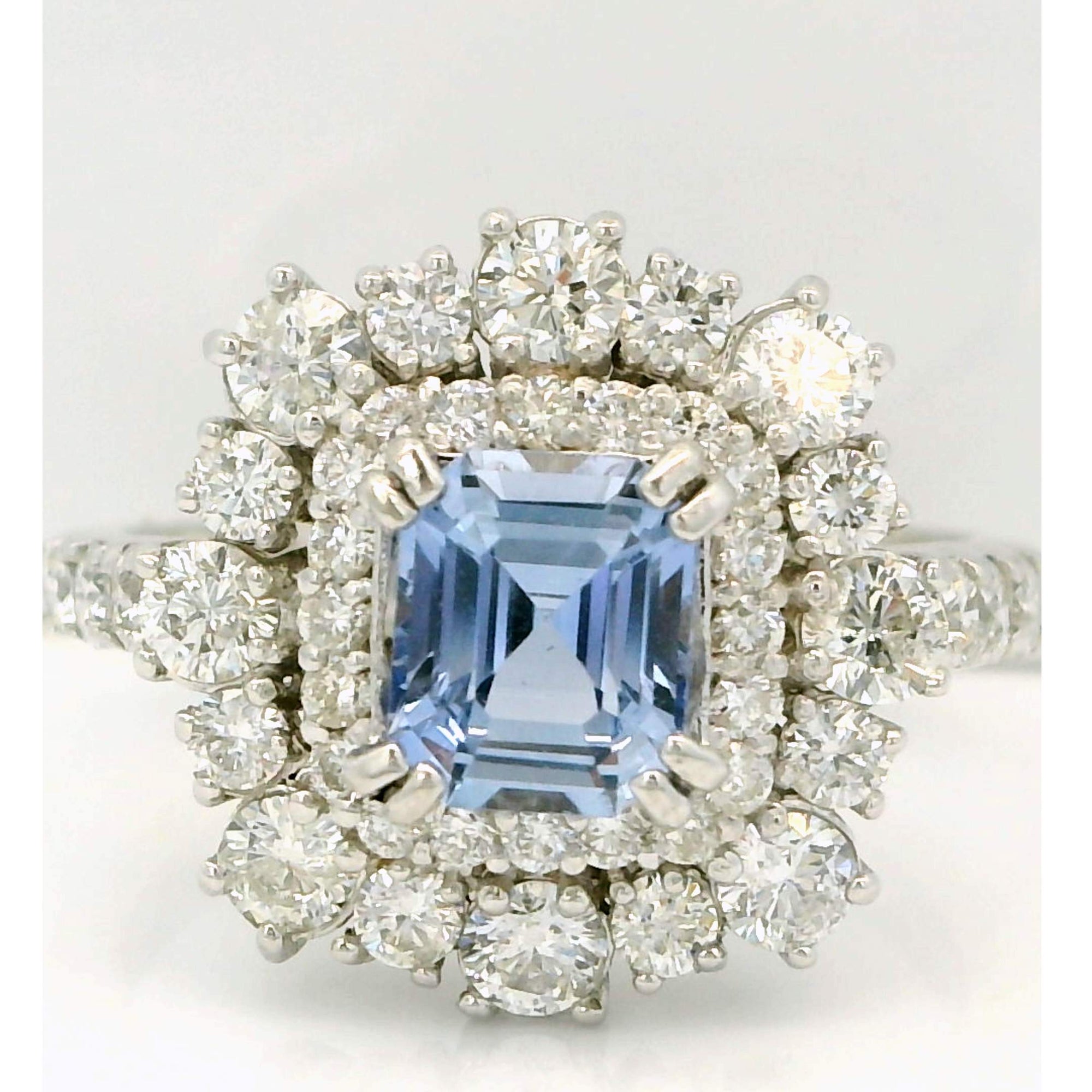Sapphire & Diamond Ring