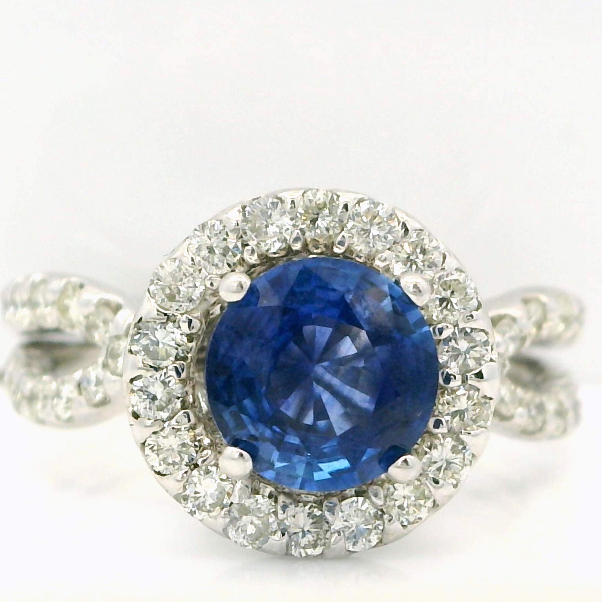 Sapphire & Diamond Ring