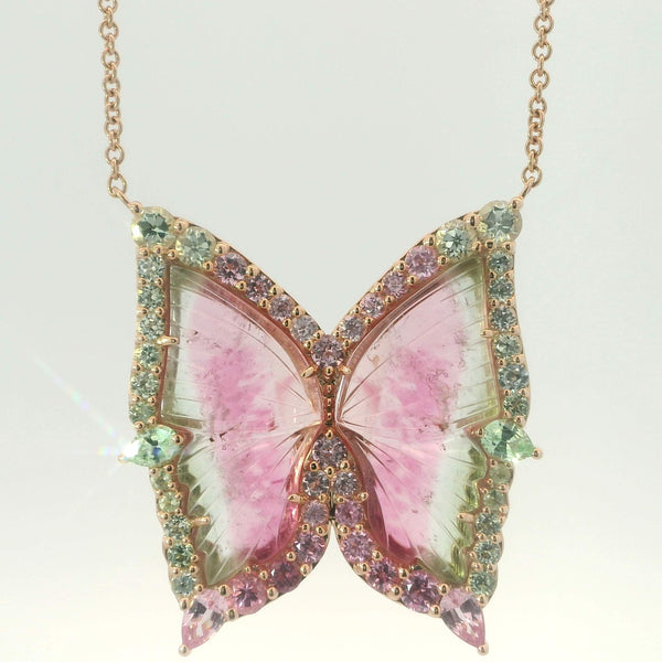 Butterfly Tourmaline Necklace Provident Jewelery