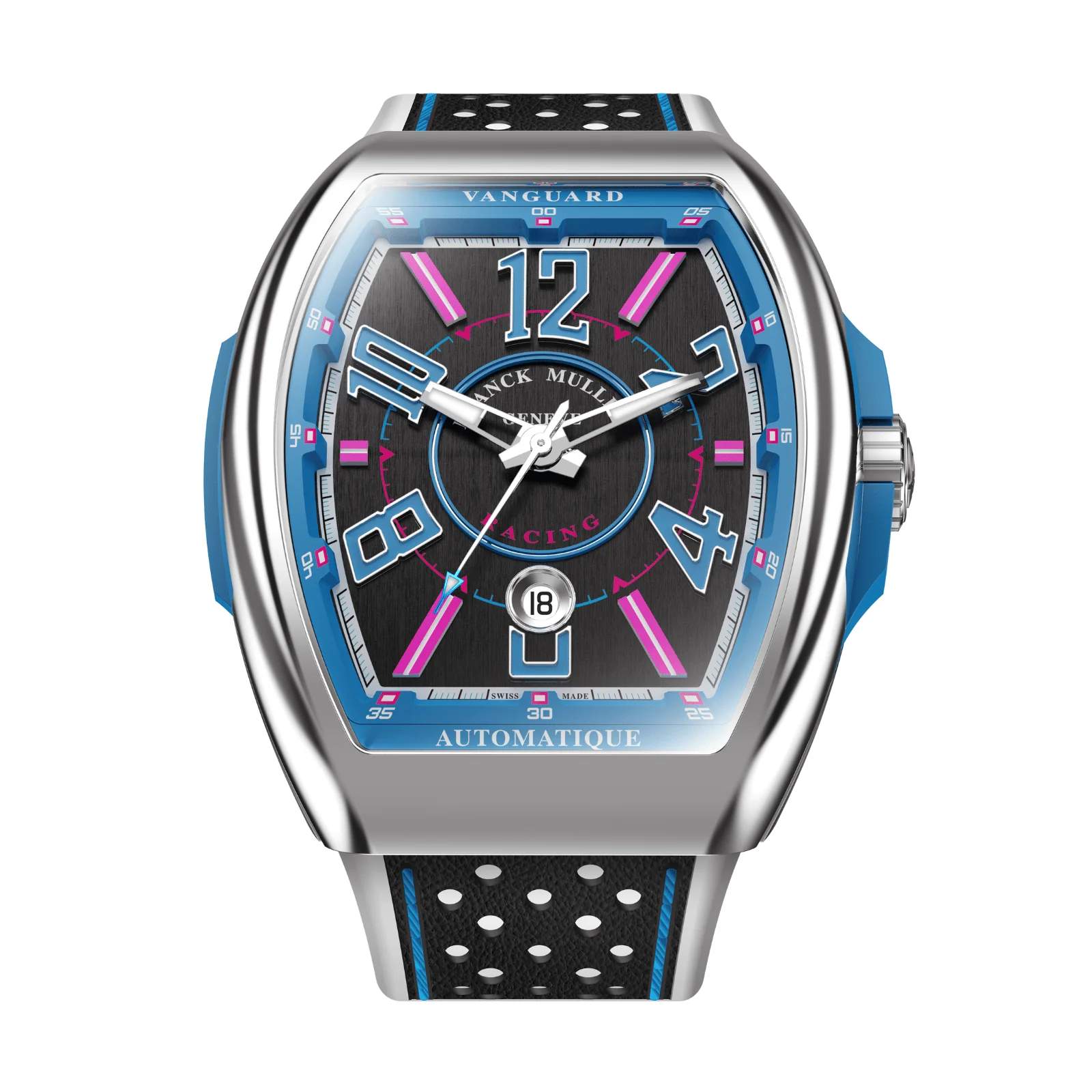 Franck Muller Vanguard Racing Miami V45SCRCGMIAMLTDBLACB