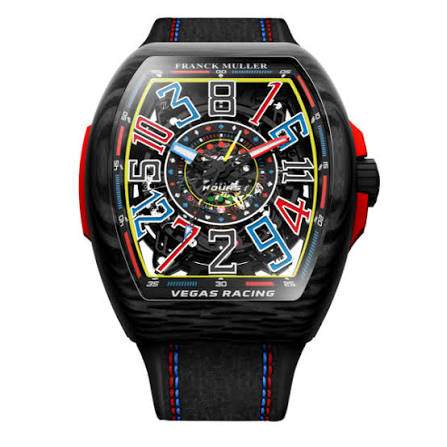 Franck Muller Vanguard Racing Crazy Hours V45CHSQTRCGVEGASCBER