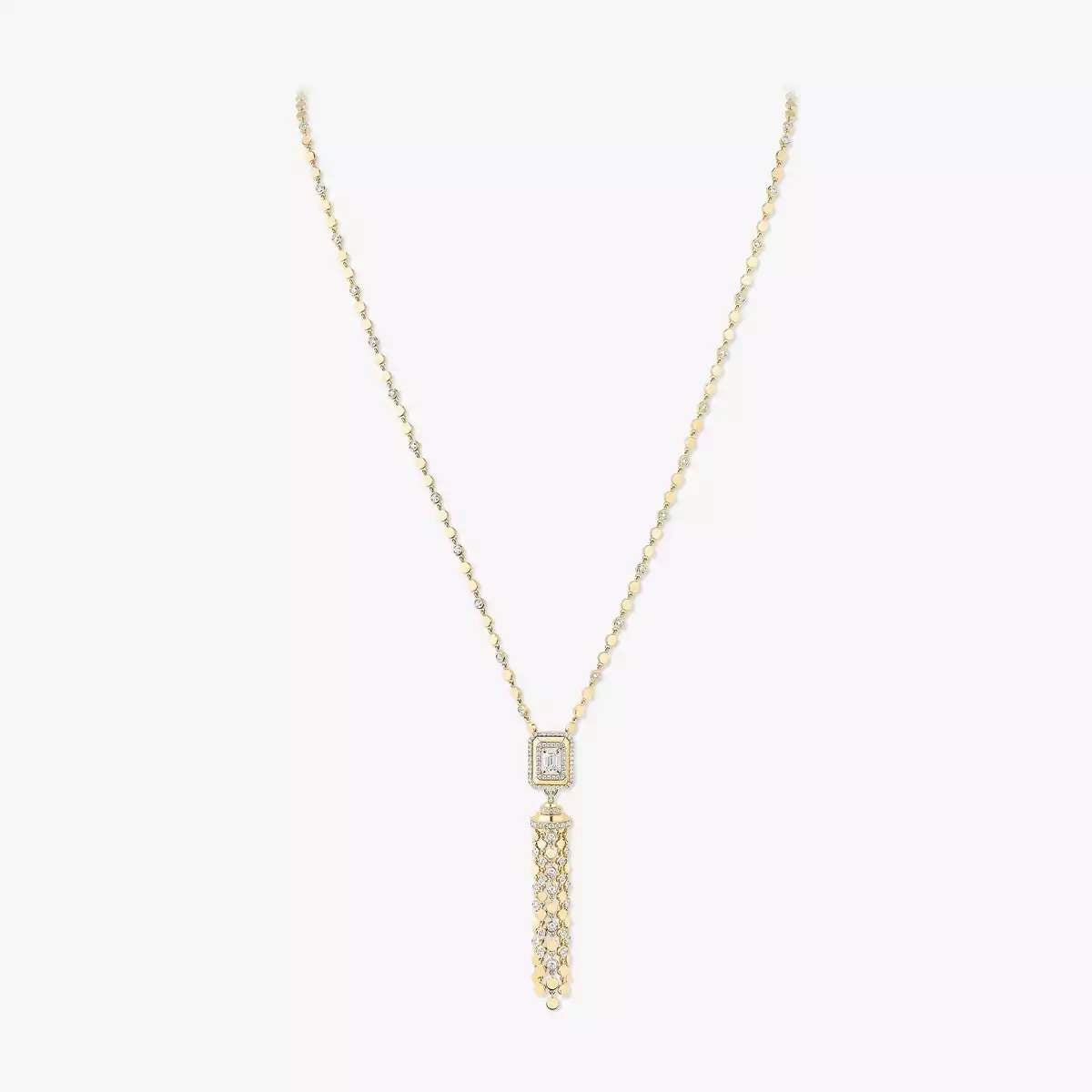 Messika D-Vibes Pompon Tassle Necklace