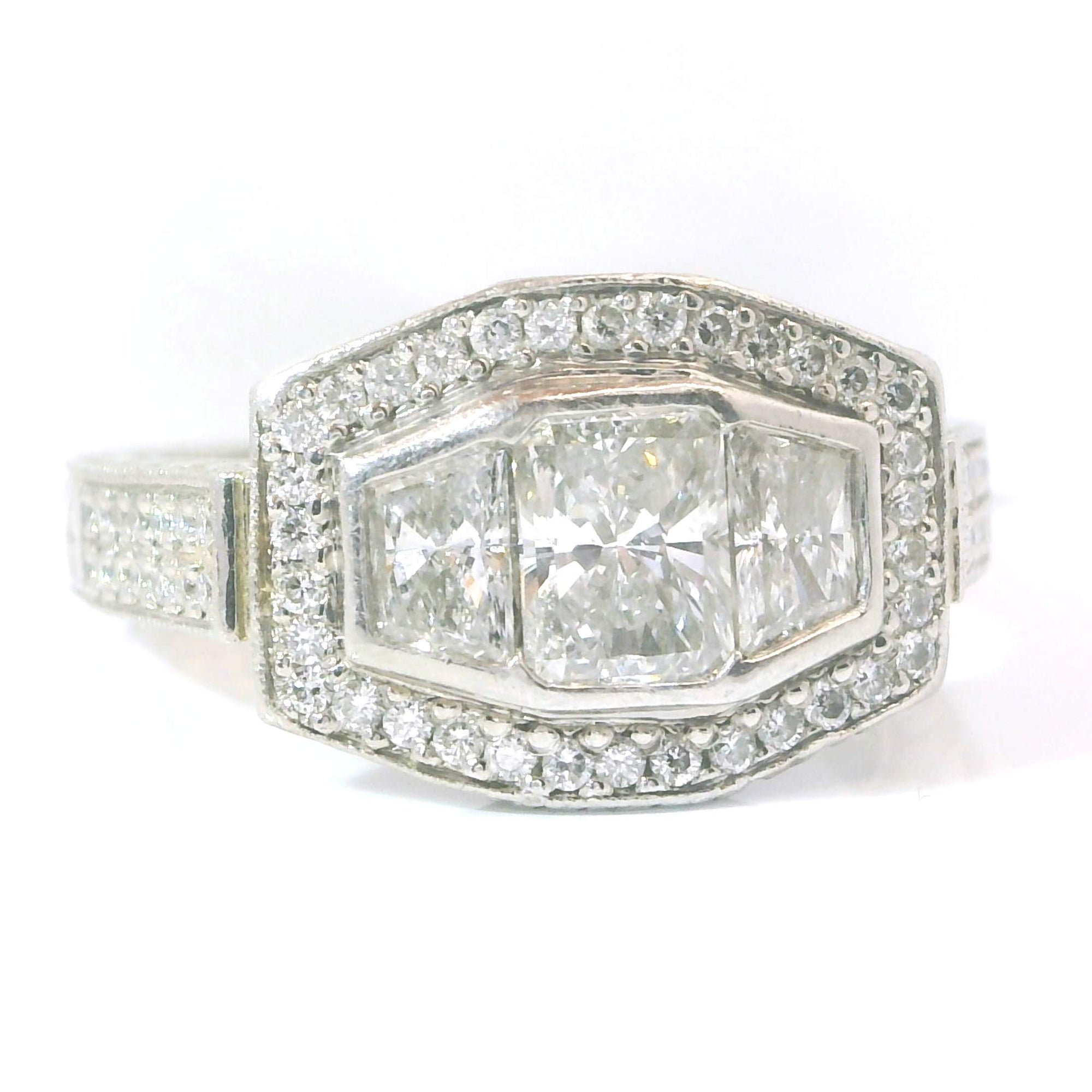 Platinum Diamond Ring