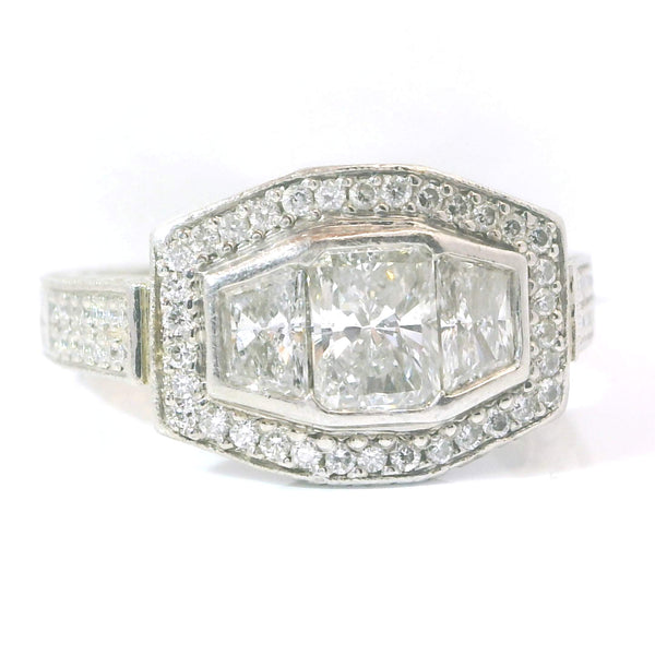 Platinum Diamond Ring