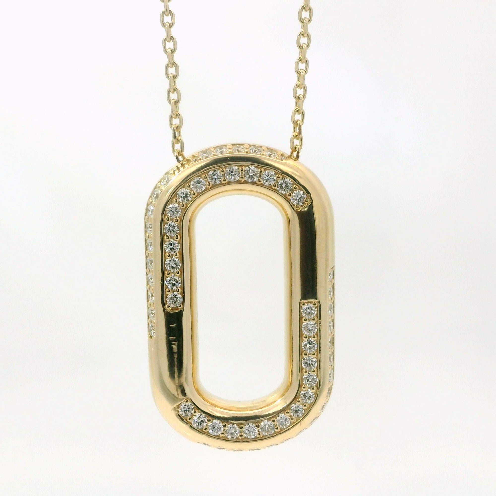 Paperclip Pendant Necklace