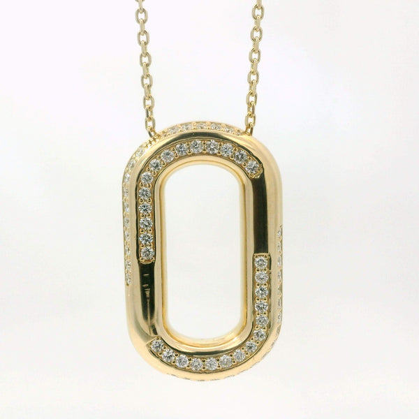 Paperclip Pendant Necklace