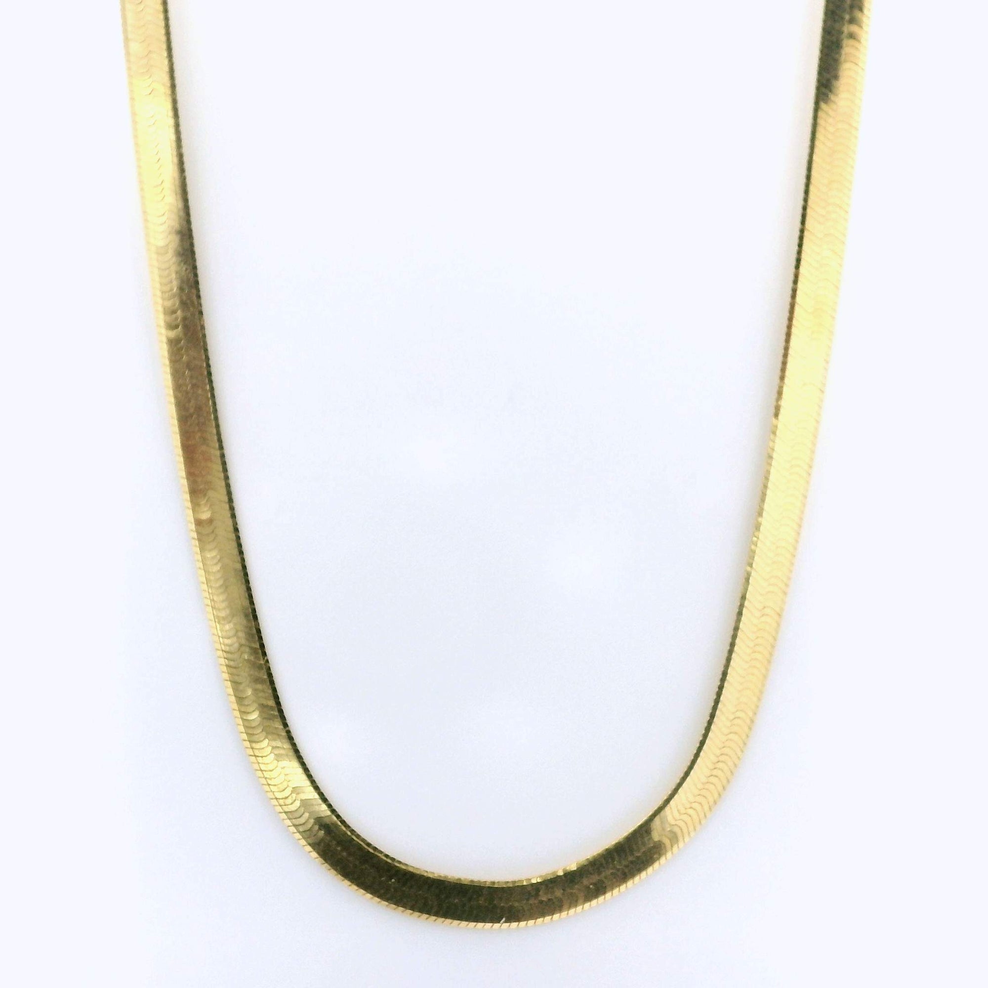 Solid Flex Herringbone Necklace