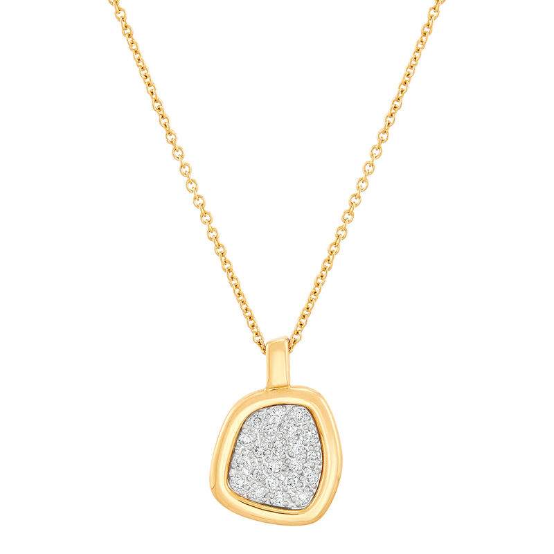 Pave Diamond Necklace