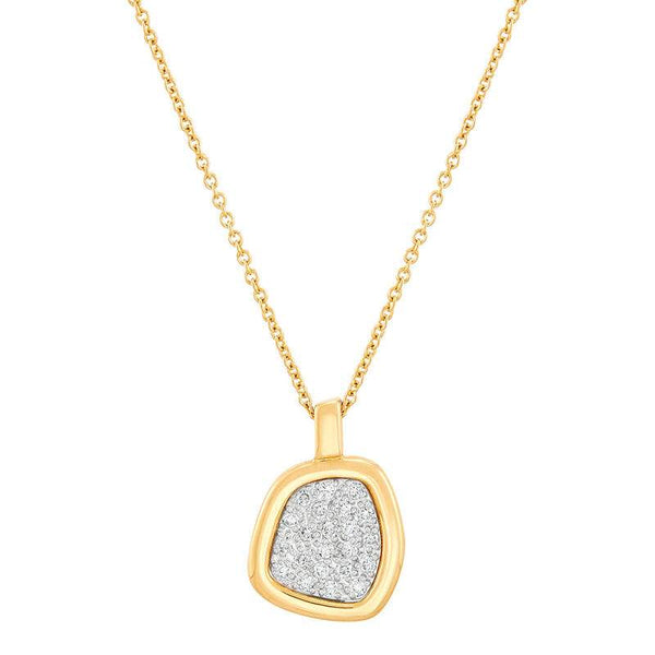 Pave Diamond Necklace