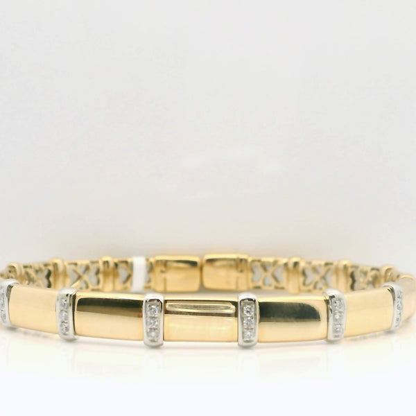 Diamond Flex Bangle Bracelet