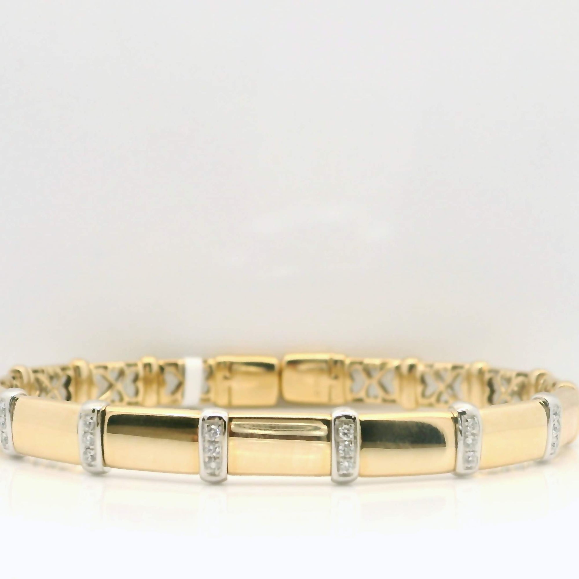Diamond Flex Bangle Bracelet