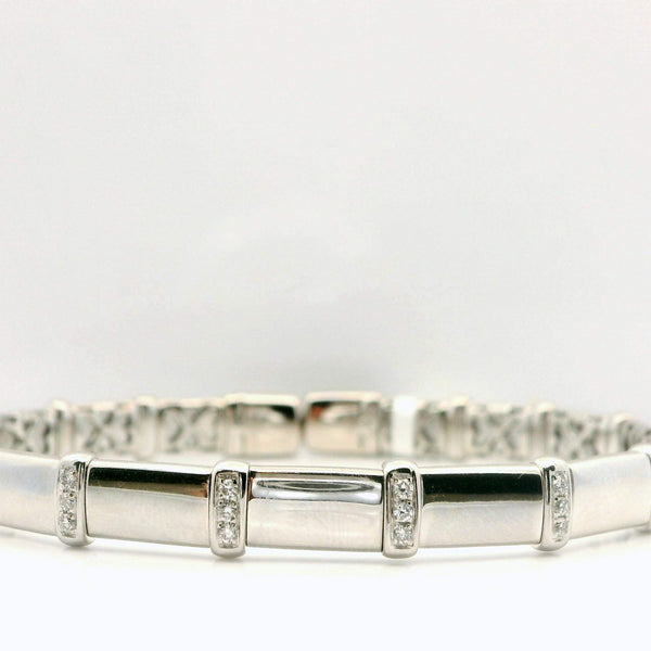 Diamond Flex Bangle Bracelet