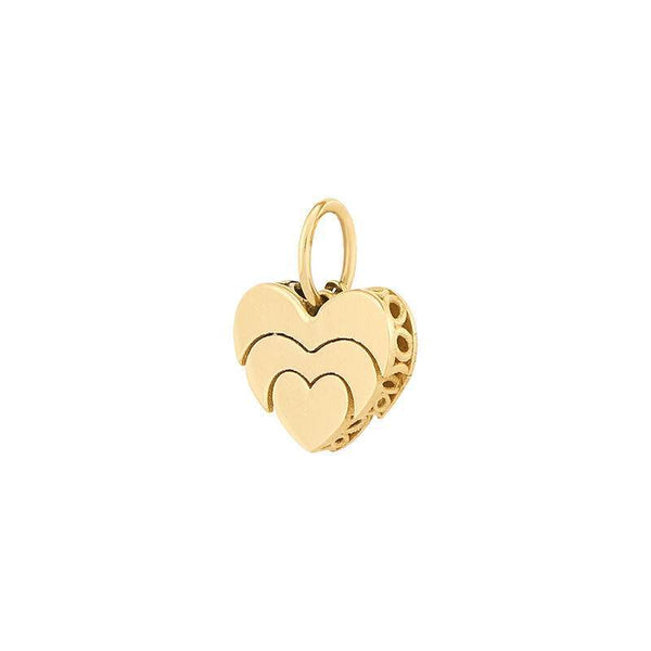 3 Piece Heart Pendant