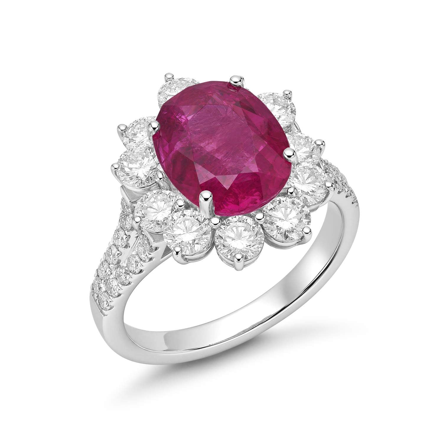 Ruby Diamond Ring