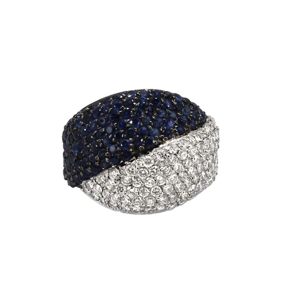 SAPPHIRE AND DIAMOND RING Provident Jewelery