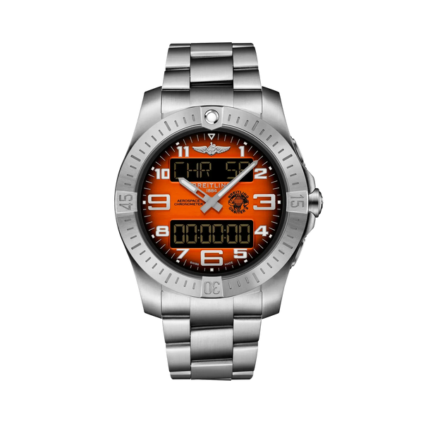 Professional Aerospace B70 Orbiter- Titanium/ Orange Dial - Provident Jewelry