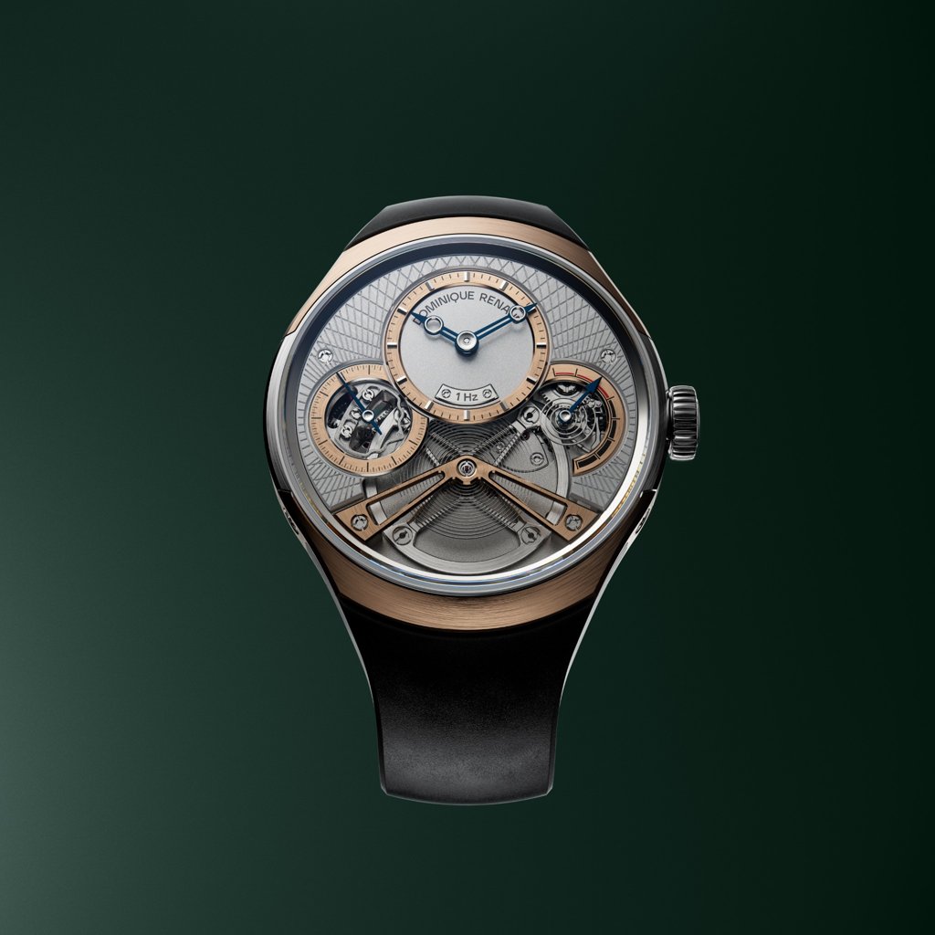 Dominique Renaud Pulse 60- Titanium/ Pink Gold