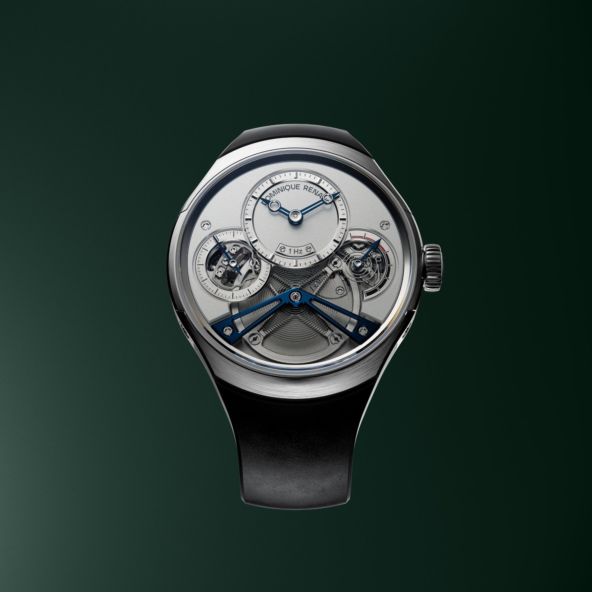 Dominique Renaud Pulse 60- Titanium/ White Dial