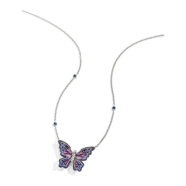 Sicis Jewels Purple Emperor Necklace