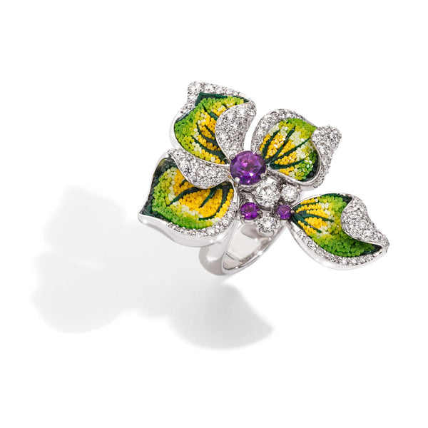 Iris Mauve Ring