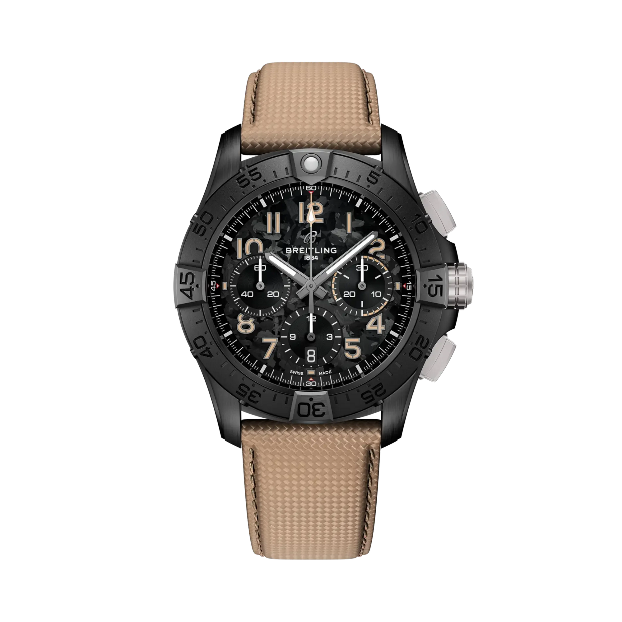 Avenger B01 Chronograph 42 Night Mission- Ceramic/Sand - Provident Jewelry