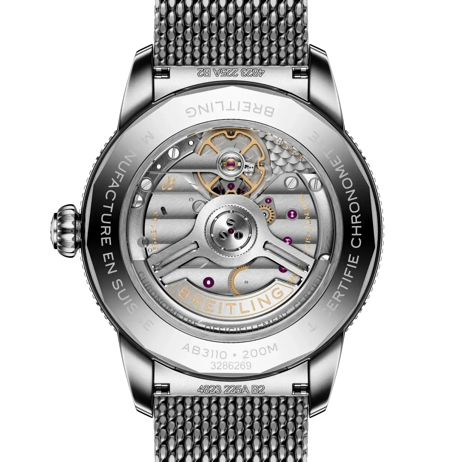 Superocean Heritage B31 Automatic 40- Stainless Steel/ Black Dial - Provident Jewelry