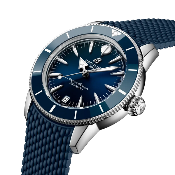 Superocean Heritage Automatic 36- Blue - Provident Jewelry