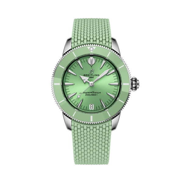 Superocean Heritage Automatic 36- Light Green - Provident Jewelry