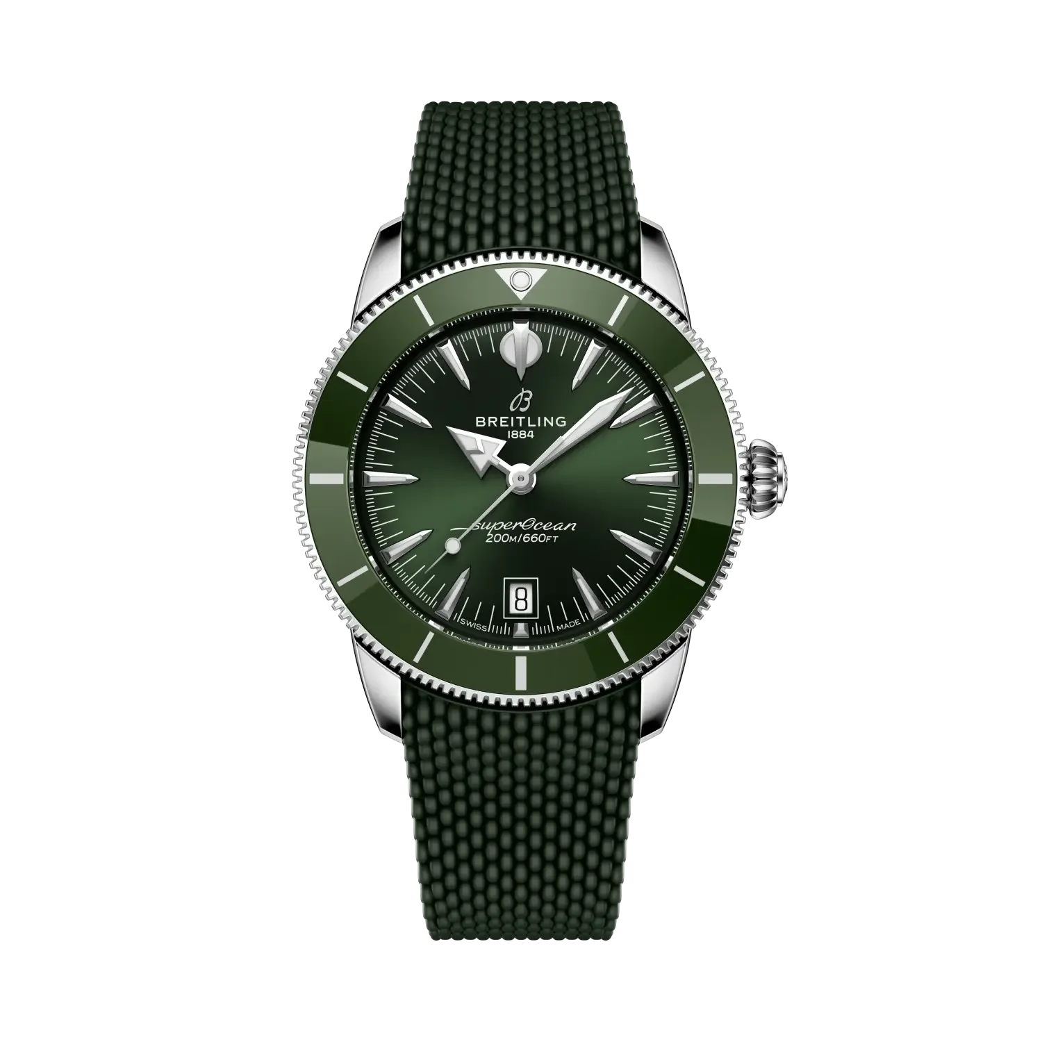 Superocean Heritage B31 Automatic 42- Green - Provident Jewelry
