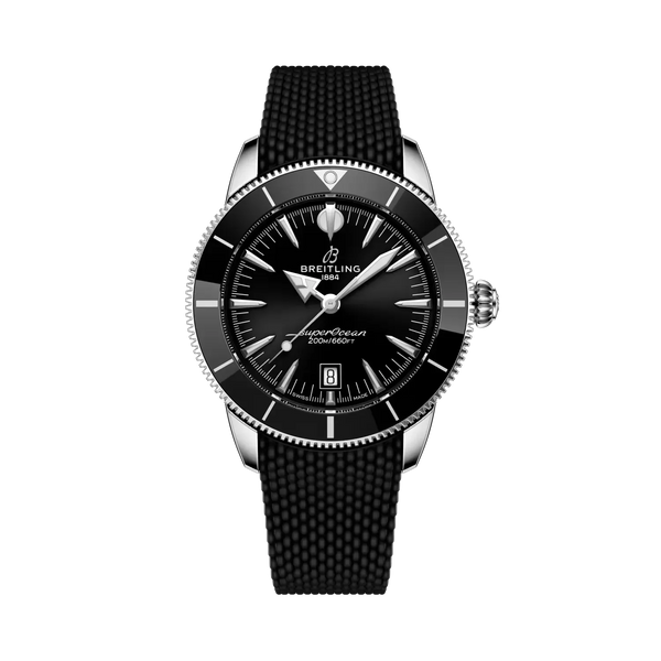 Superocean Heritage B31 Automatic 44- Stainless Steel/ Black - Provident Jewelry
