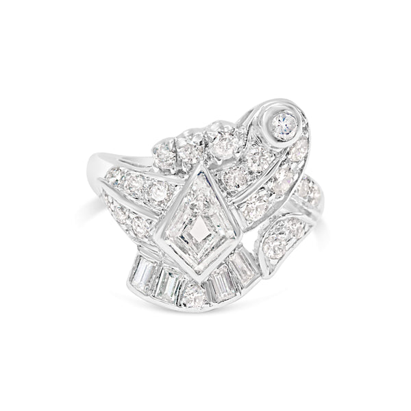 DIAMOND RETRO RING Provident Jewelery