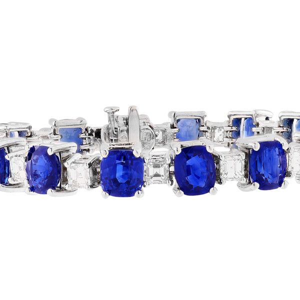 Harry Winston Sapphire and Diamond Bracelet