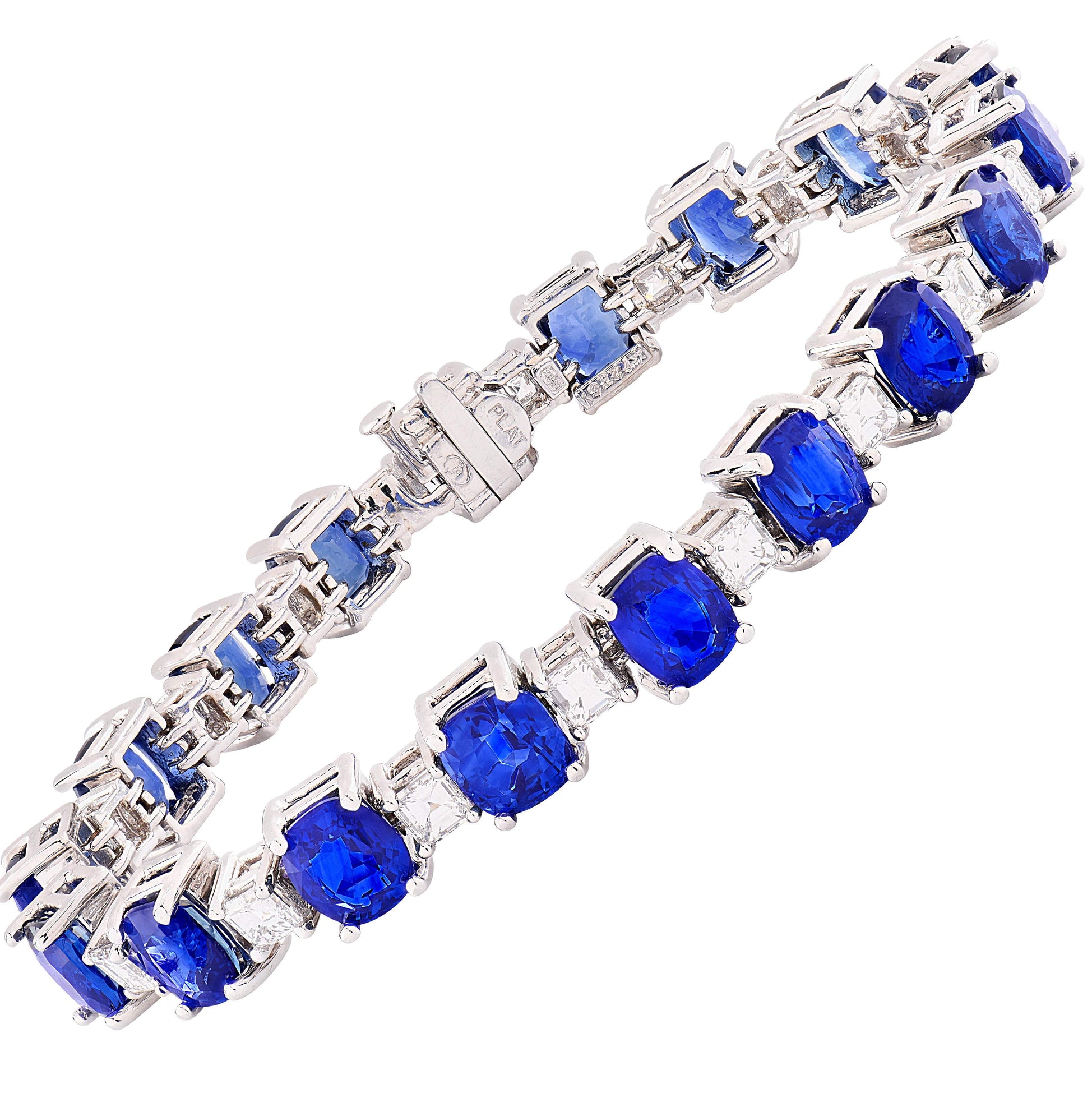 Harry Winston Sapphire and Diamond Bracelet