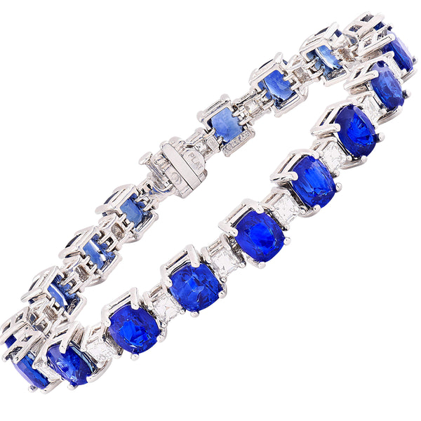 Harry Winston Sapphire and Diamond Bracelet