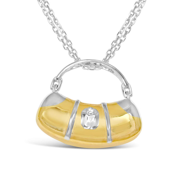 MIRABELLE PURSE DIAMOND NECKLACE Provident Jewelery
