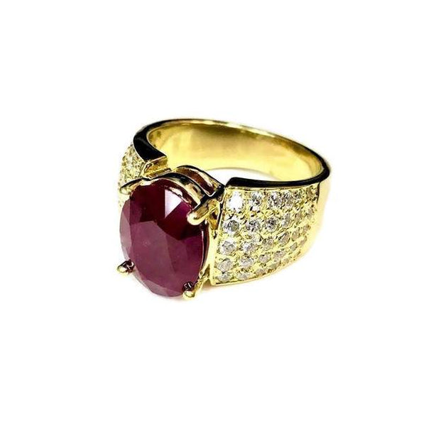 RUBY AND DIAMOND RING