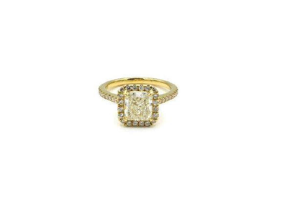 RADIANT DIAMOND ENGAGEMENT RING Provident Jewelery