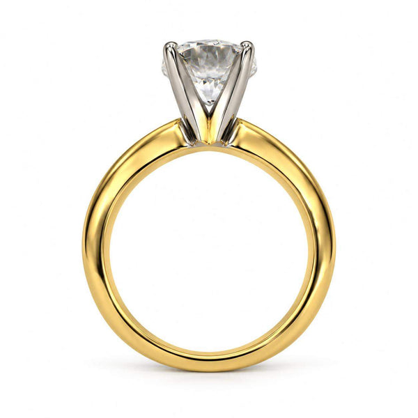 GIA Certified 2.00 Carat Round Brilliant Cut Diamond Engagement Ring