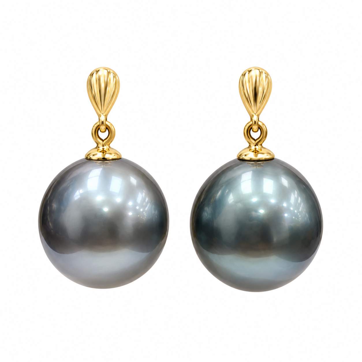 Tahitian Cultured Pearl Drop Earrings